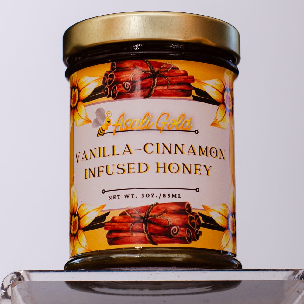 Vanilla Cinnamon-Infused Honey