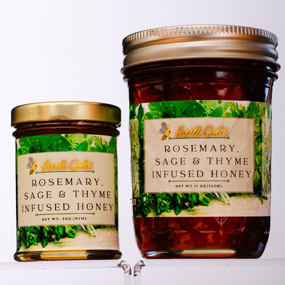 Rosemary, Sage, and Thyme-Infused Honey