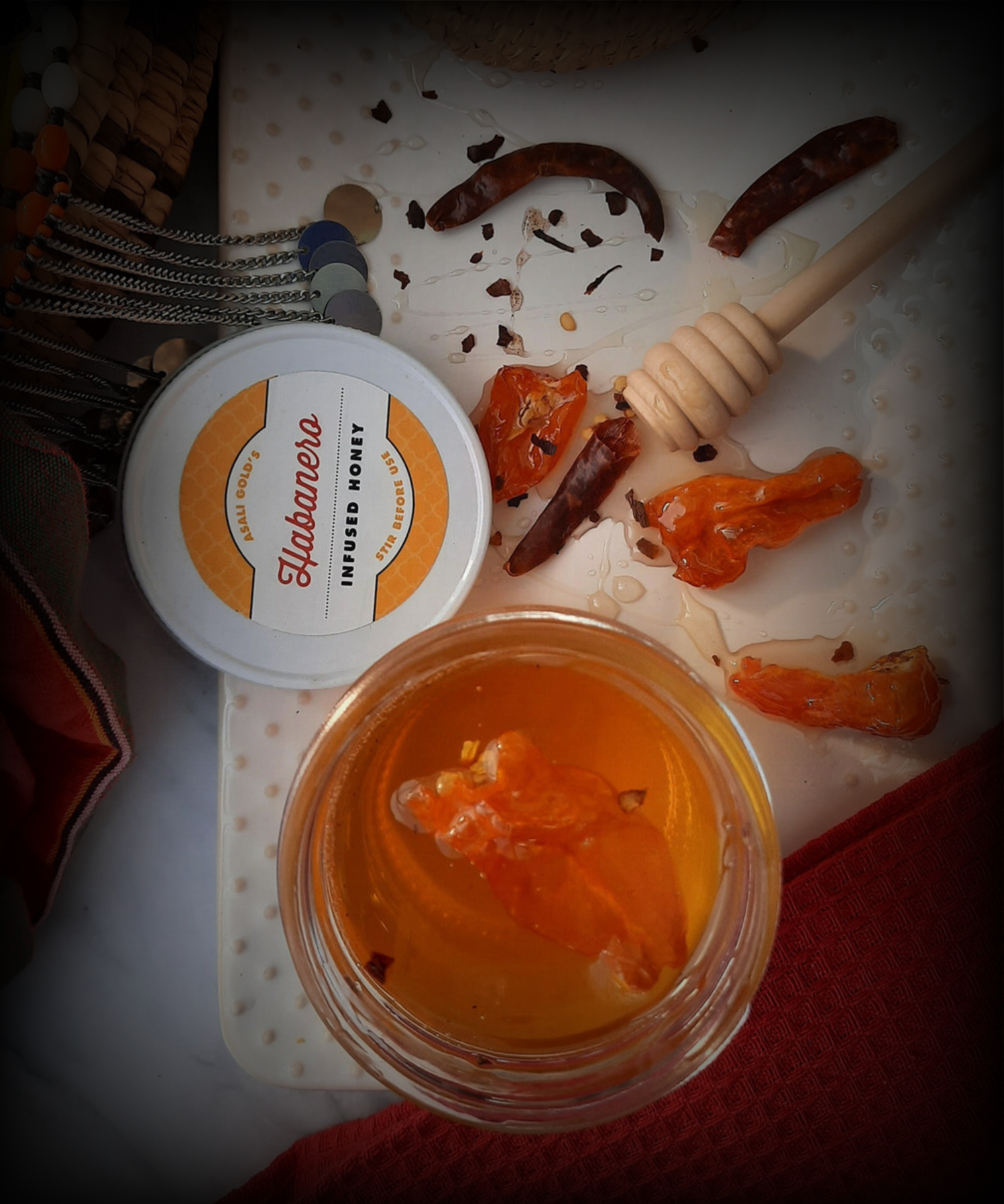 Habanero-Infused Honey